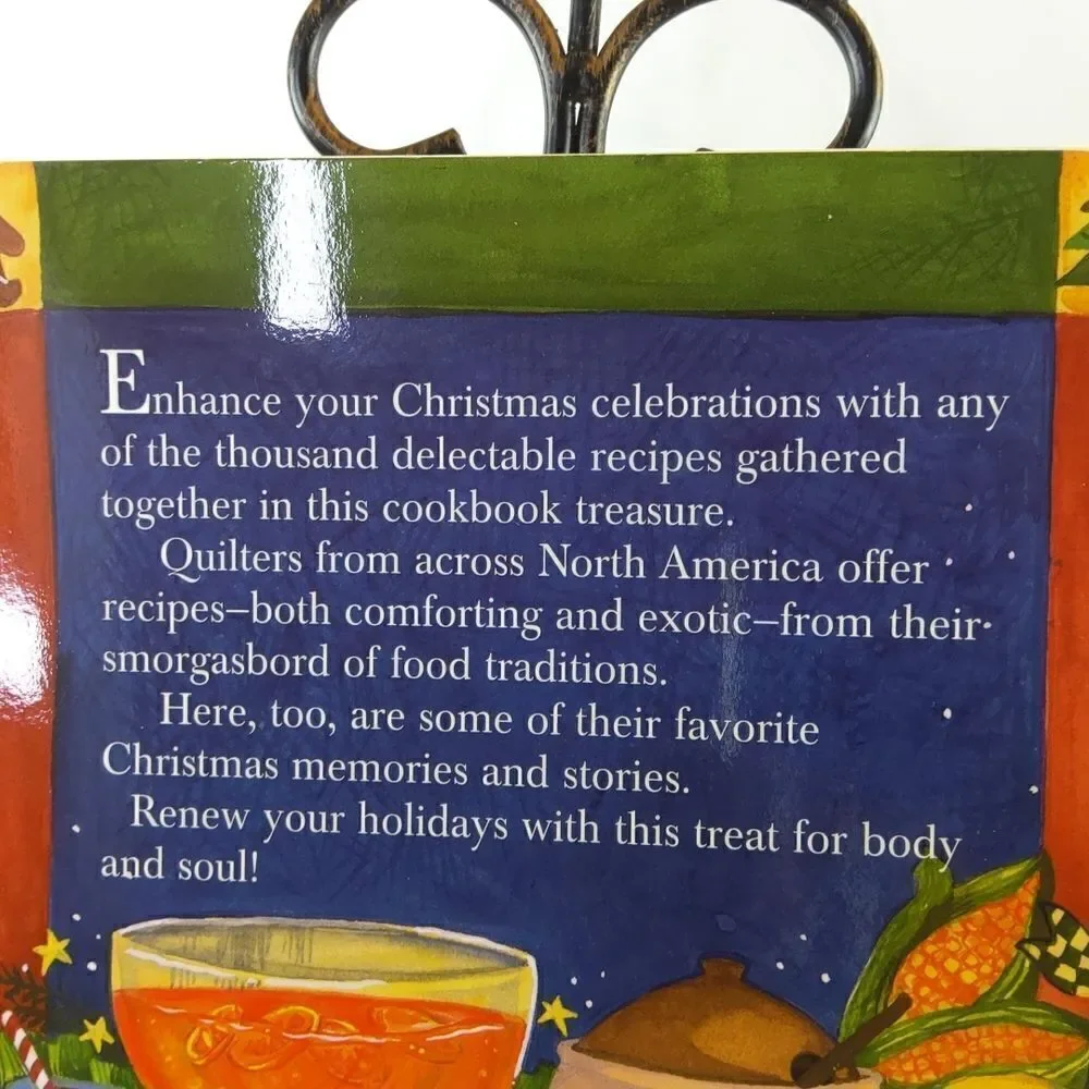 A quilters Christmas cookbook by Louise Stoltzfus and Dawn J. Ranck